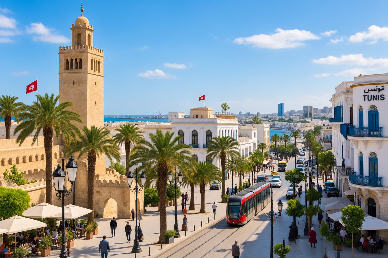 Jour 12 : Doha - Tunis