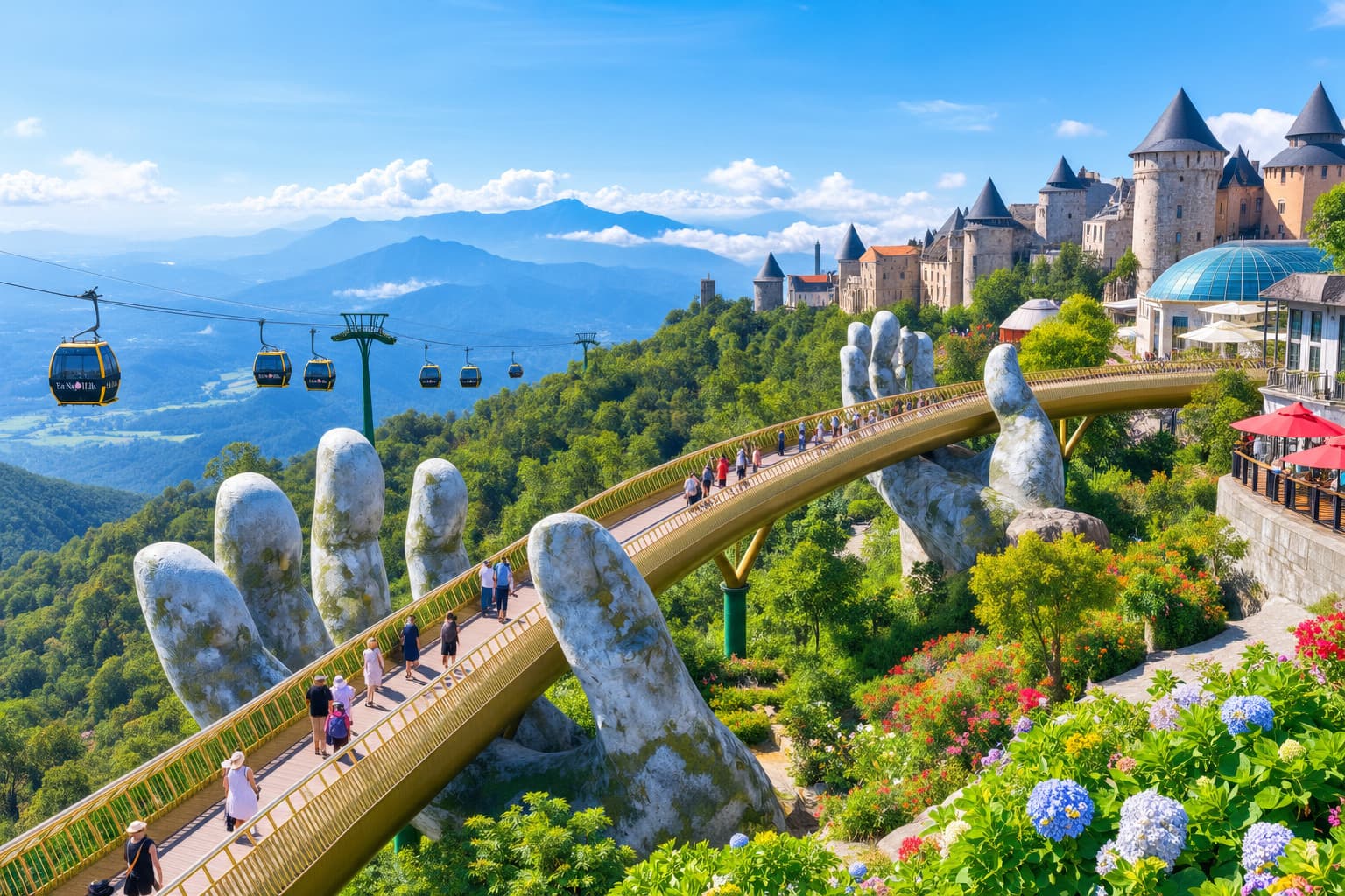 Jour 7 : Téléphérique à Ba Na Hills