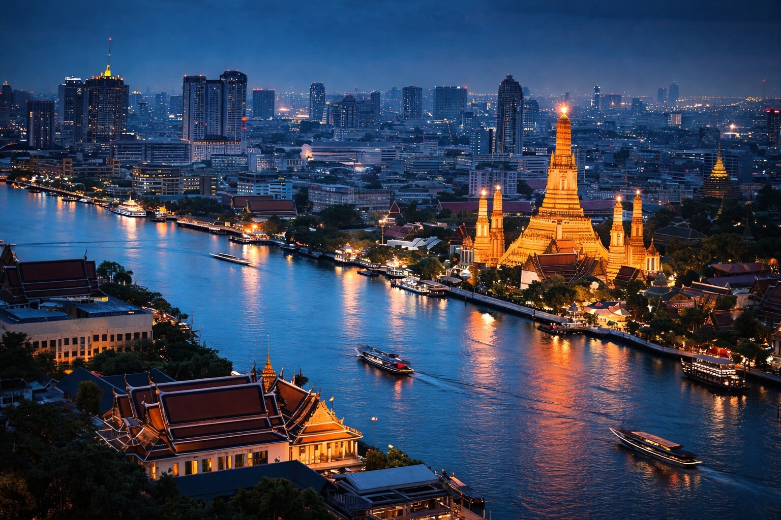 Jour 1 : Arrivée à Bangkok