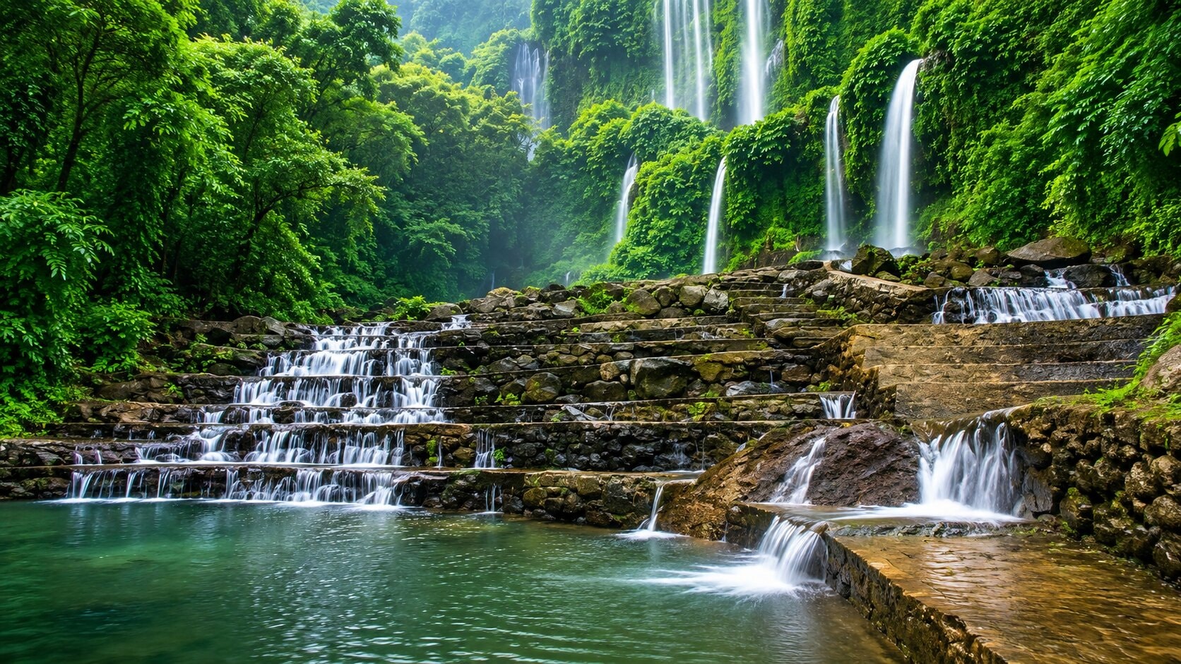 Nature de Sembalun – Cascades de Sendang Gile (Petit-déjeuner, Déjeuner, Dîner)