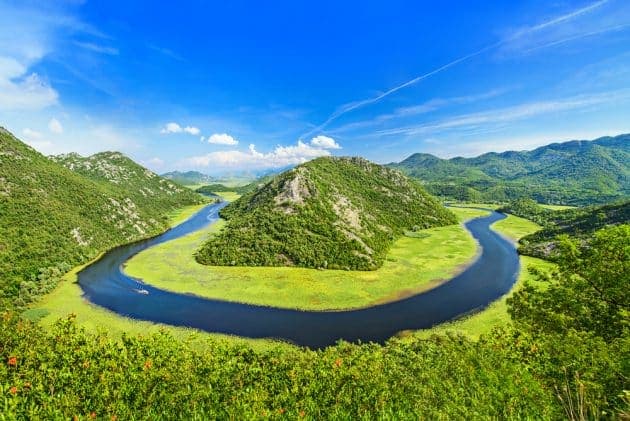 Podgorica & lac de Skadar